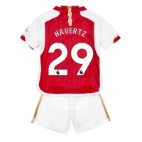 Koszulka piłkarska Arsenal Kai Havertz #29 Strój Domowy dla dzieci 2023-24 tanio Krótki Rękaw (+ Krótkie spodenki)